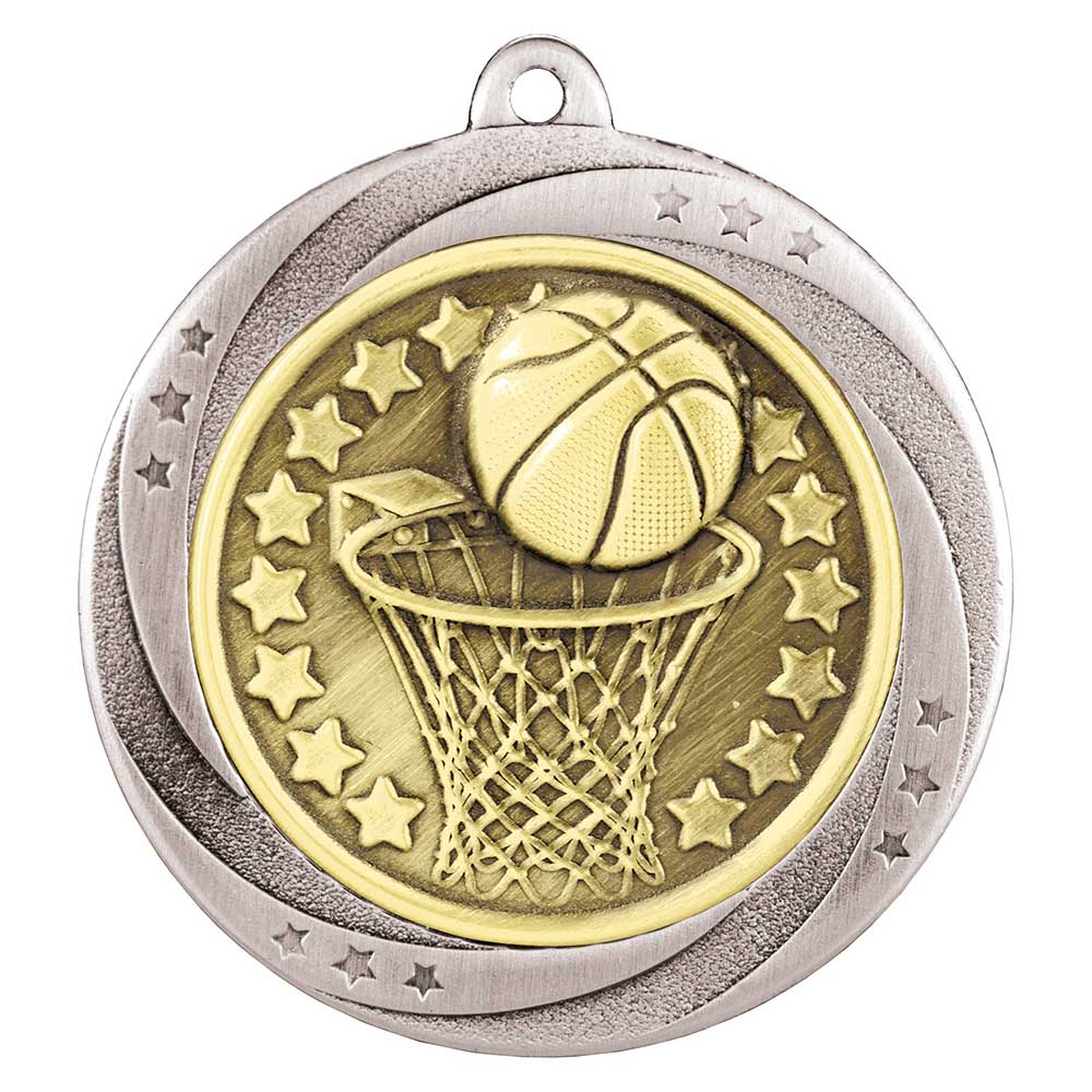Superstar Basketball Medal
