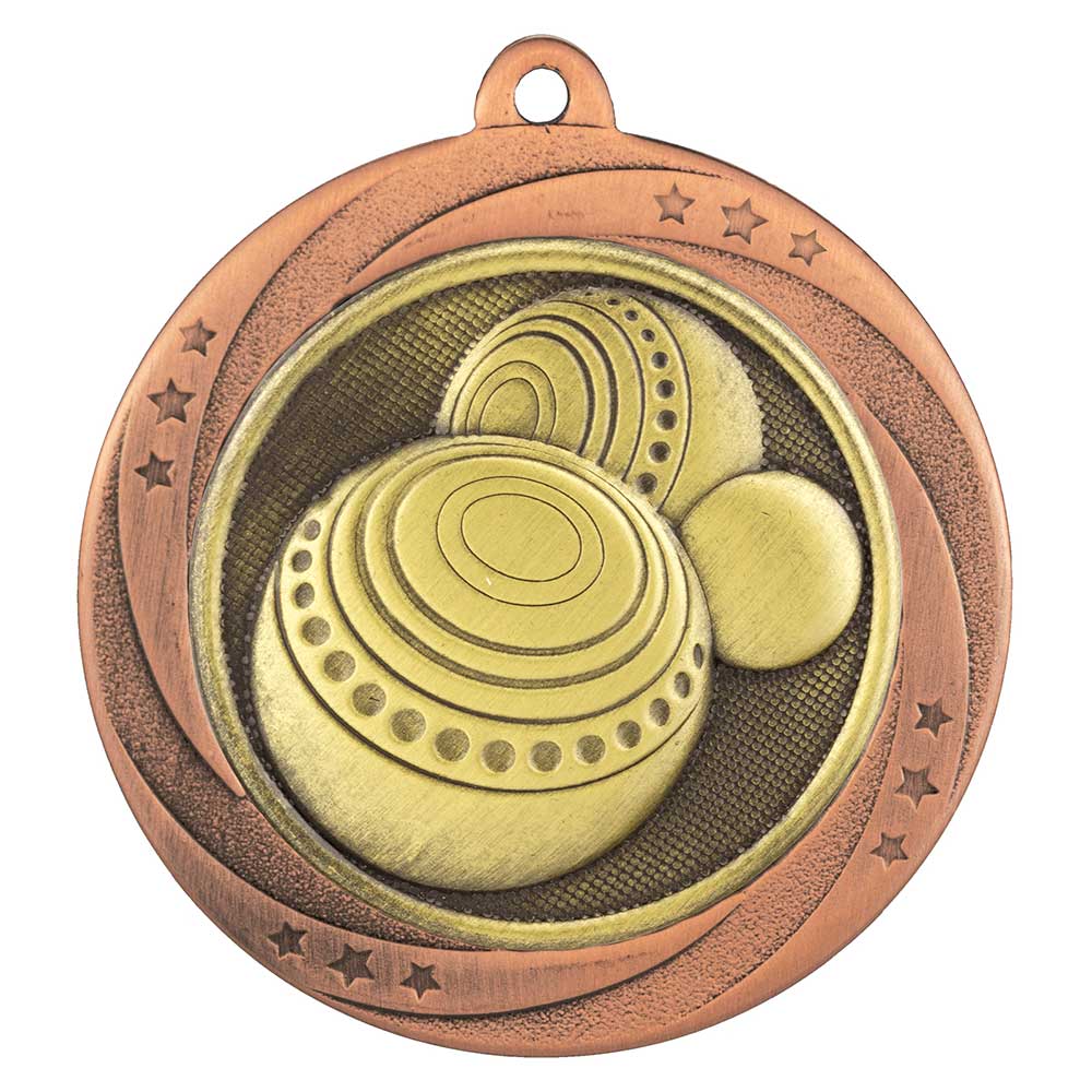 Superstar Lawn Bowls Medal