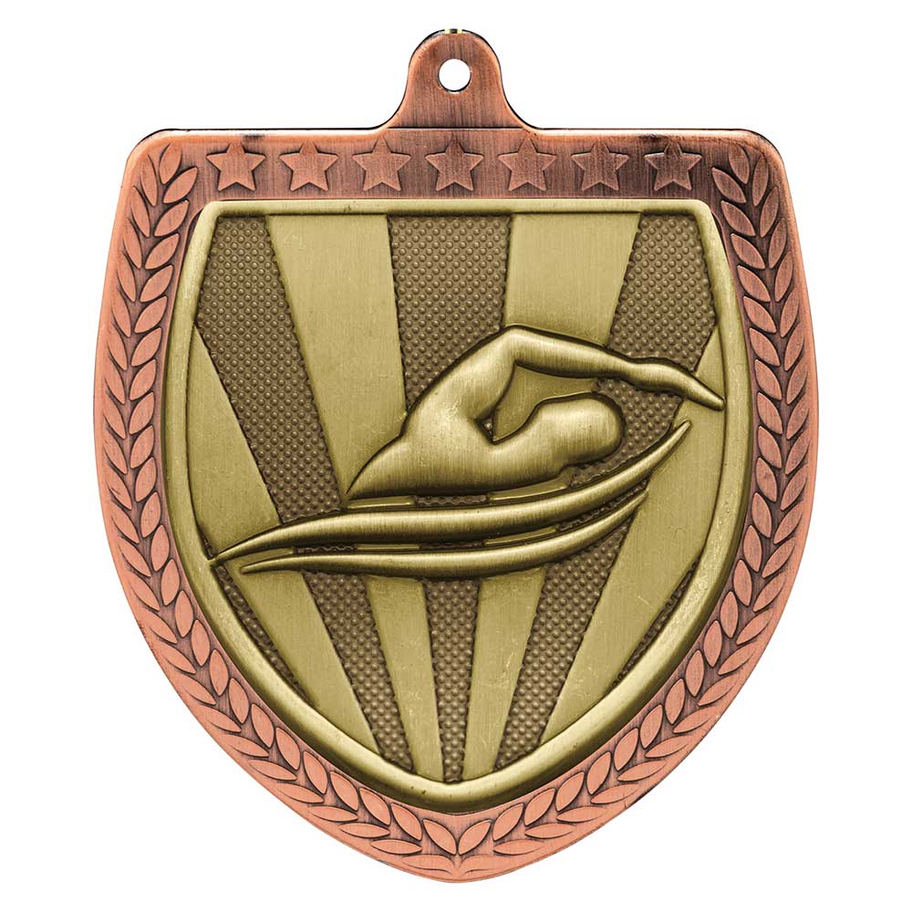Cobra Swimming Shield Medal
