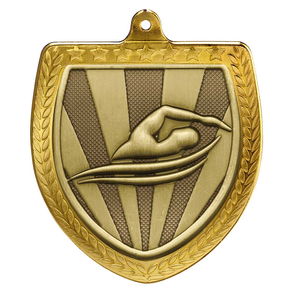 Cobra Swimming Shield Medal