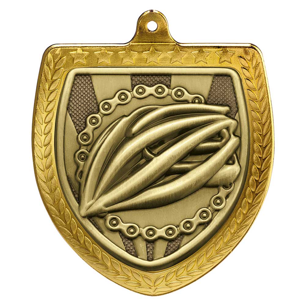 Cobra Cycling Shield Medal