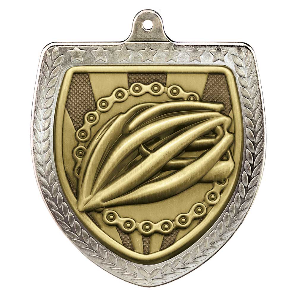 Cobra Cycling Shield Medal