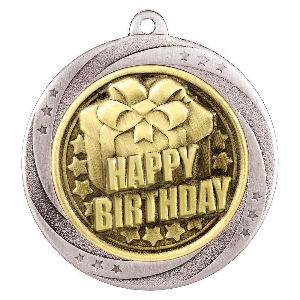 Superstar Happy Birthday Medal