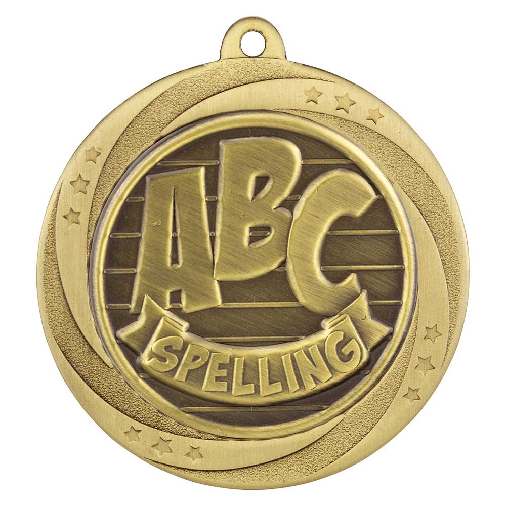 Superstar Spelling Medal