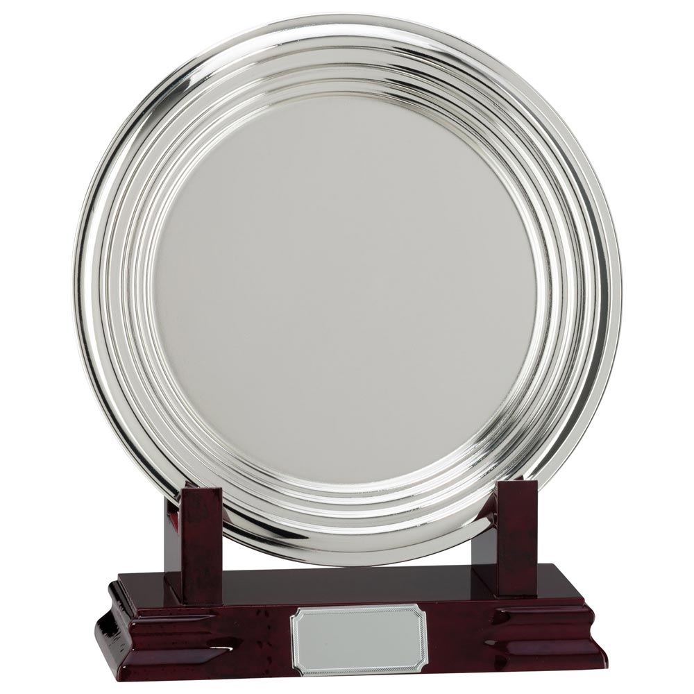 Inverurie Nickel Plated Salver Series - Trophies - Prudhoe Rosettes