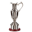 The Classic Nickel Plated Claret Jug - 310mm - Trophies - Prudhoe Rosettes