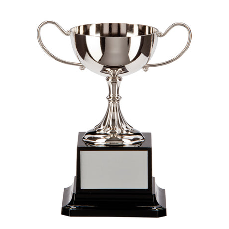 Tavistock Collection Nickel Plated Cup - Trophies - Prudhoe Rosettes