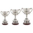Cambridge Collection Nickel Plated Cup - Trophies - Prudhoe Rosettes