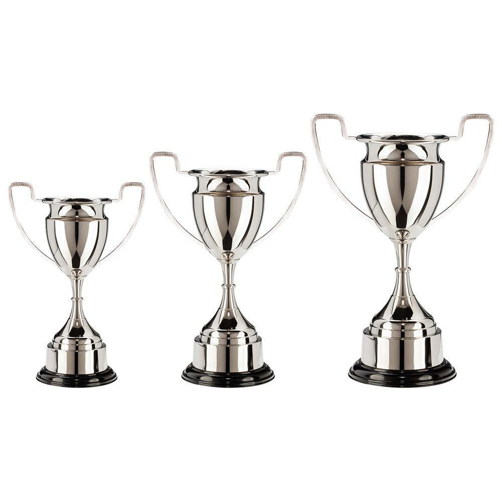 Kensington Nickel Plated Cup - Trophies - Prudhoe Rosettes