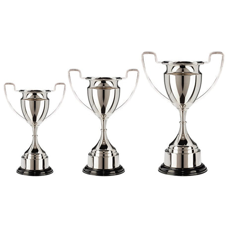 Kensington Nickel Plated Cup - Trophies - Prudhoe Rosettes