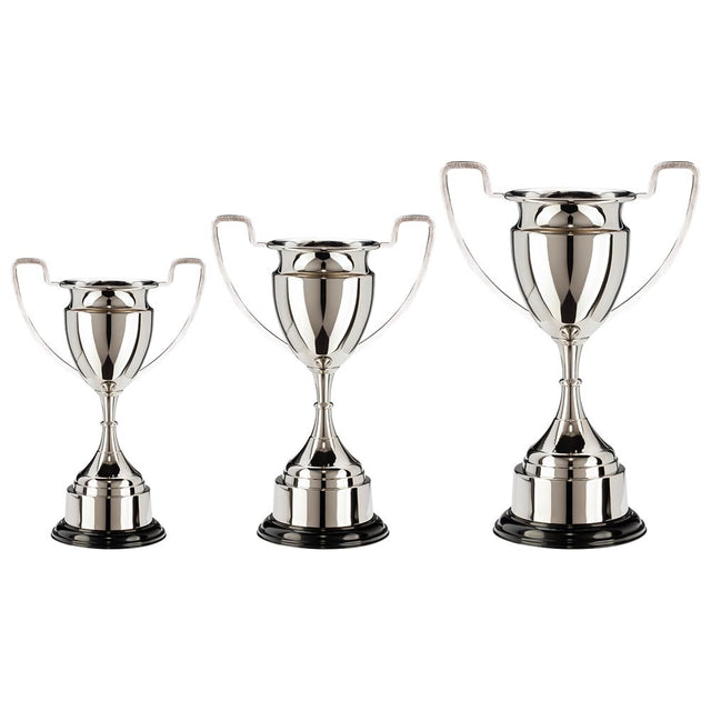 Kensington Nickel Plated Cup - Trophies - Prudhoe Rosettes
