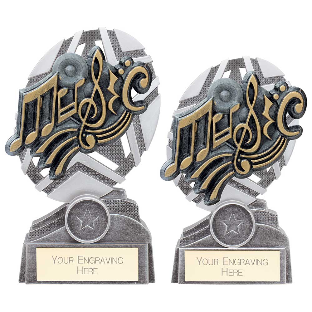 The Stars Music Plaque Award - Trophies - Prudhoe Rosettes