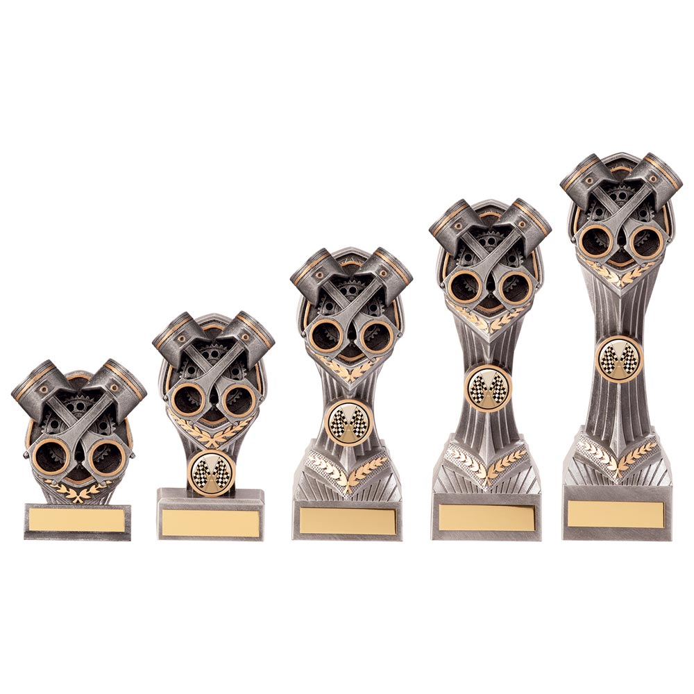 Falcon Motorsport Crossed Pistons Award - Trophies - Prudhoe Rosettes