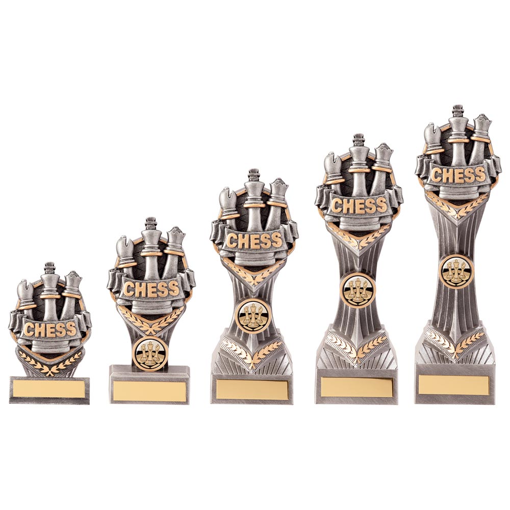 Falcon Chess Award - Trophies - Prudhoe Rosettes
