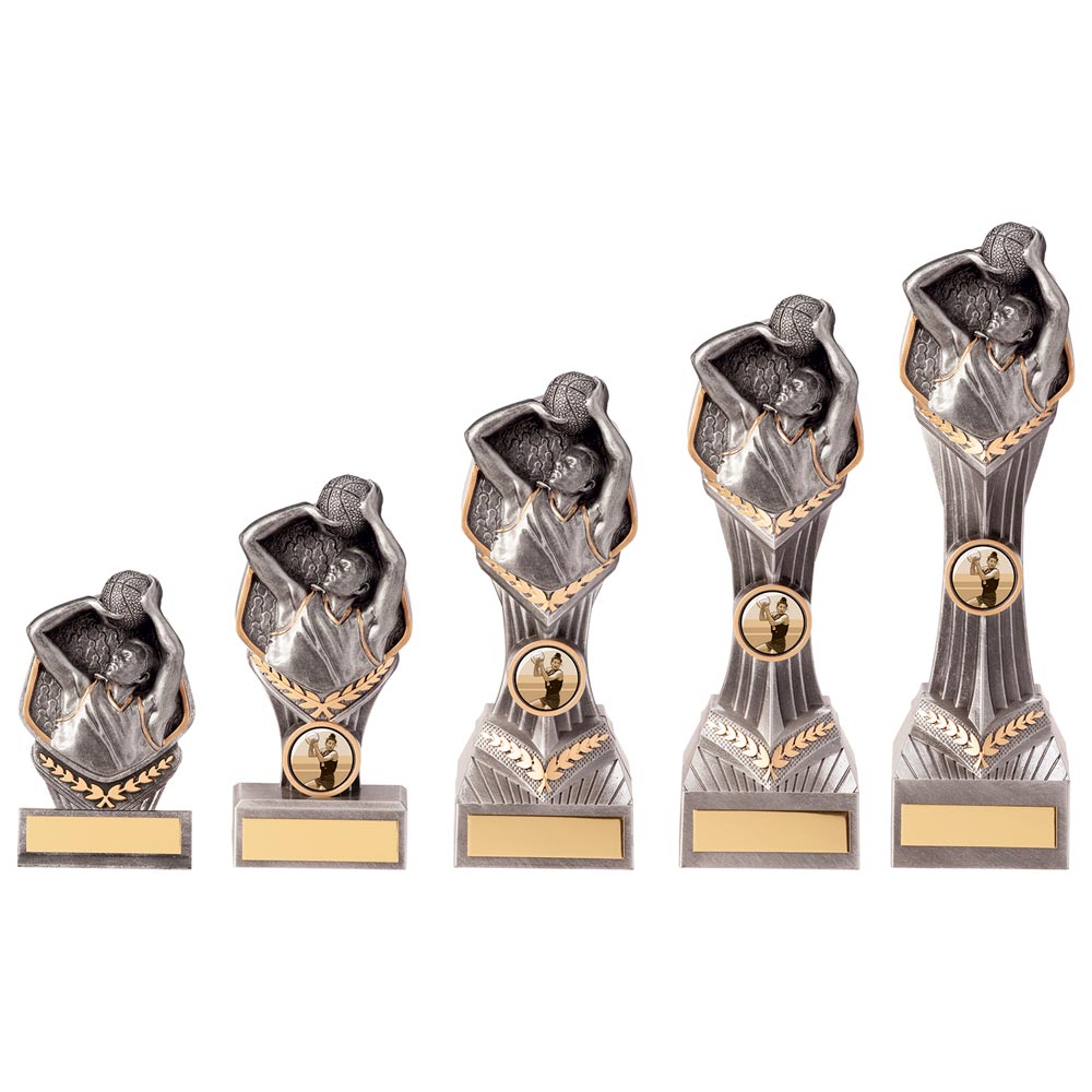 Falcon Basketball Award - Trophies - Prudhoe Rosettes