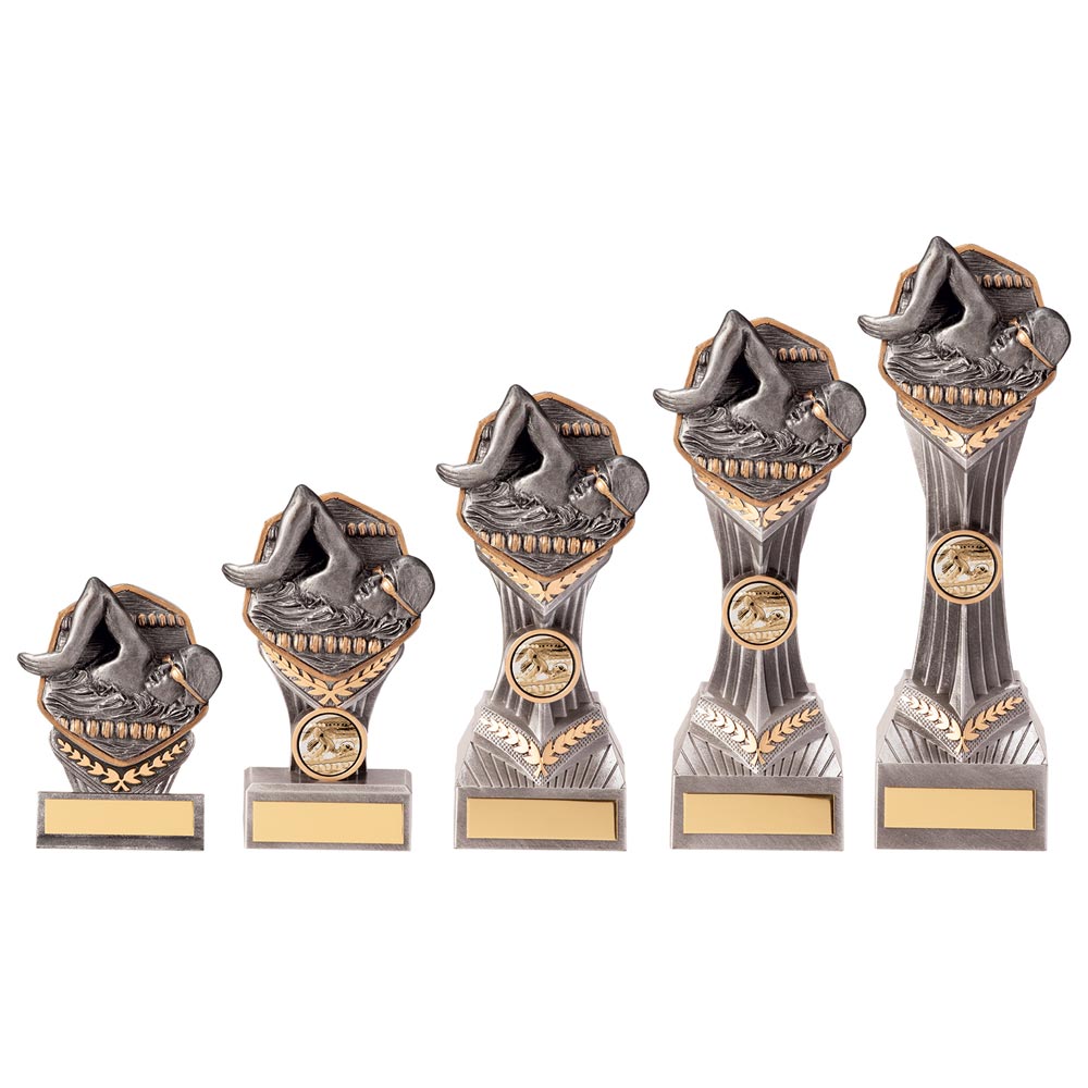 Falcon Swimming Male Award - Trophies - Prudhoe Rosettes