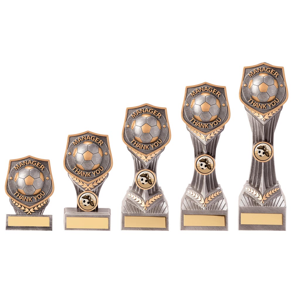 Falcon Football Manager Thank You Award - Trophies - Prudhoe Rosettes