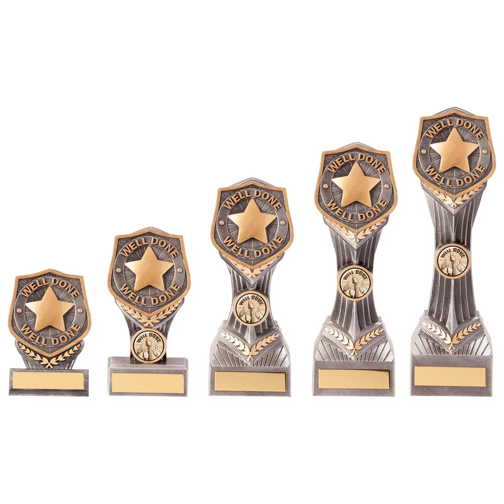 Falcon Achievement Well Done Award - Trophies - Prudhoe Rosettes