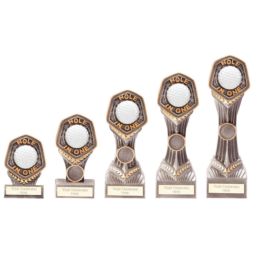 Falcon Golf Hole in One Award - Trophies - Prudhoe Rosettes