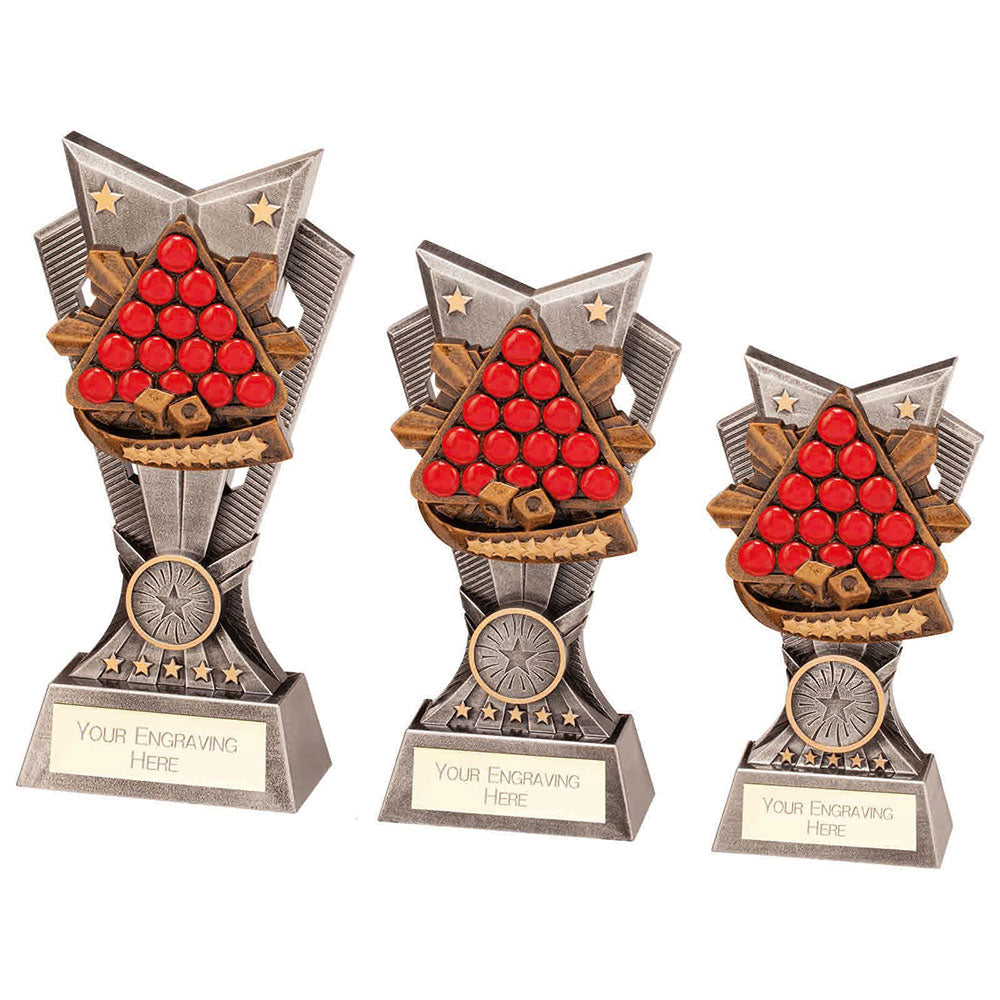Spectre Snooker Award - Trophies - Prudhoe Rosettes