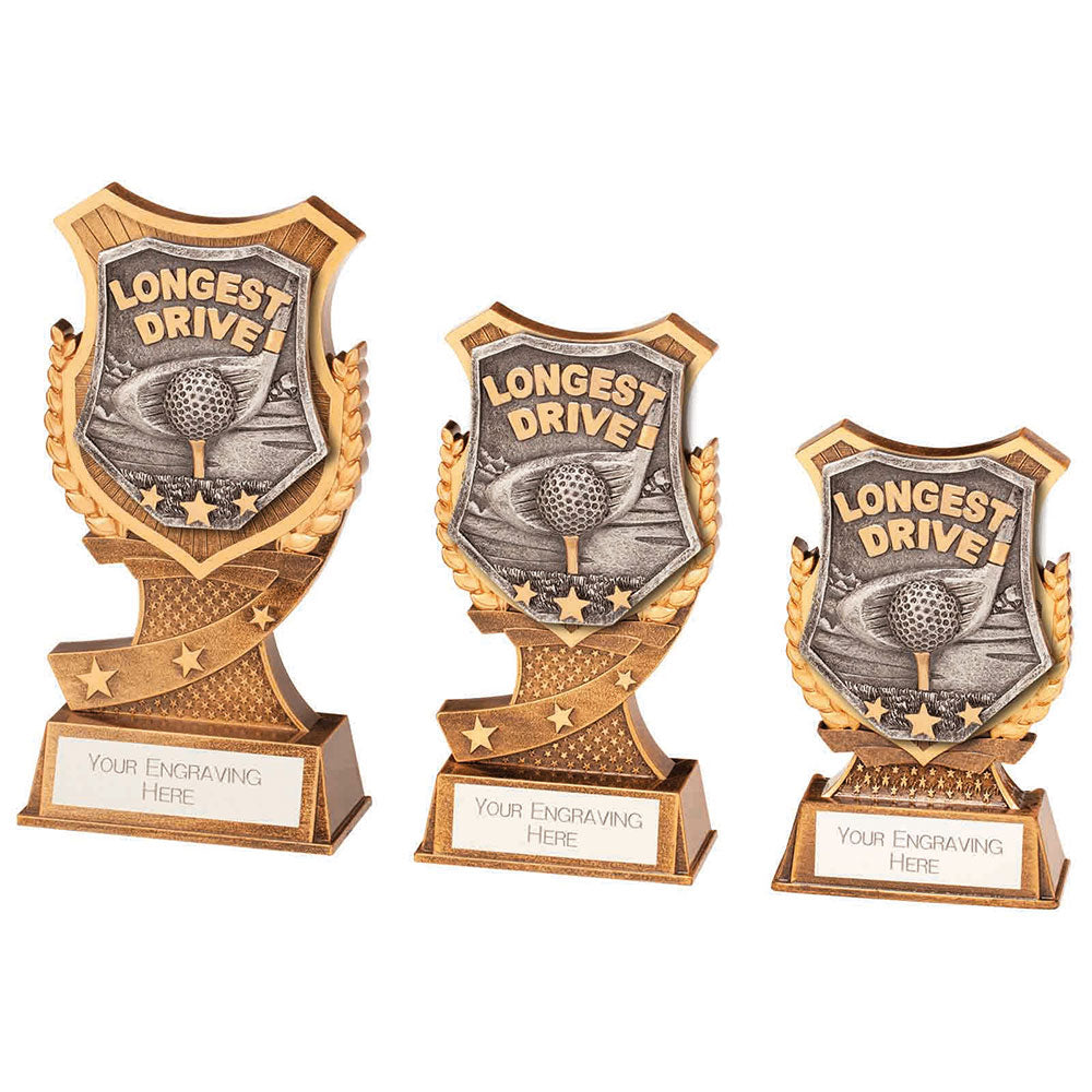 Titan Golf Longest Drive Award - Trophies - Prudhoe Rosettes