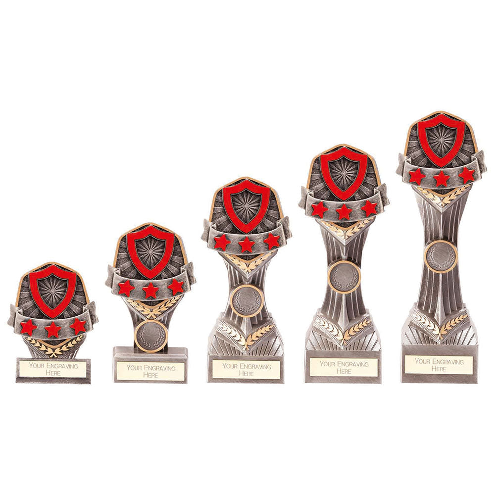 Falcon School House Red Award - Trophies - Prudhoe Rosettes