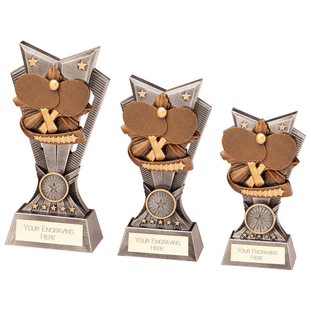 Spectre Table Tennis Award - Trophies - Prudhoe Rosettes
