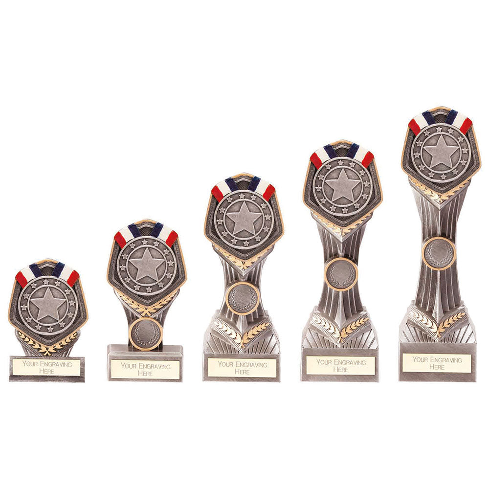 Falcon Silver Medal Award - Medals - Prudhoe Rosettes