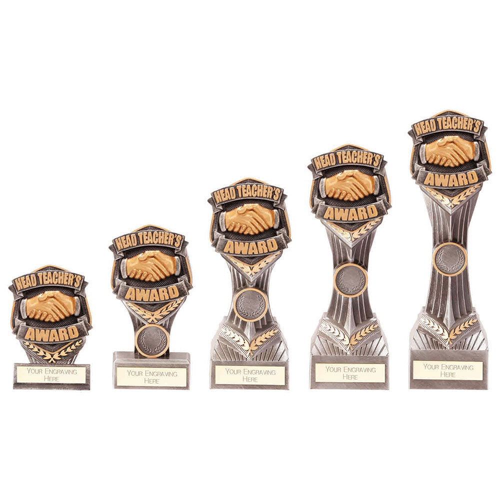 Falcon School Head Teachers Award - Trophies - Prudhoe Rosettes