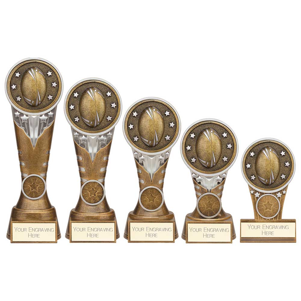 Ikon Tower Rugby Award - Trophies - Prudhoe Rosettes