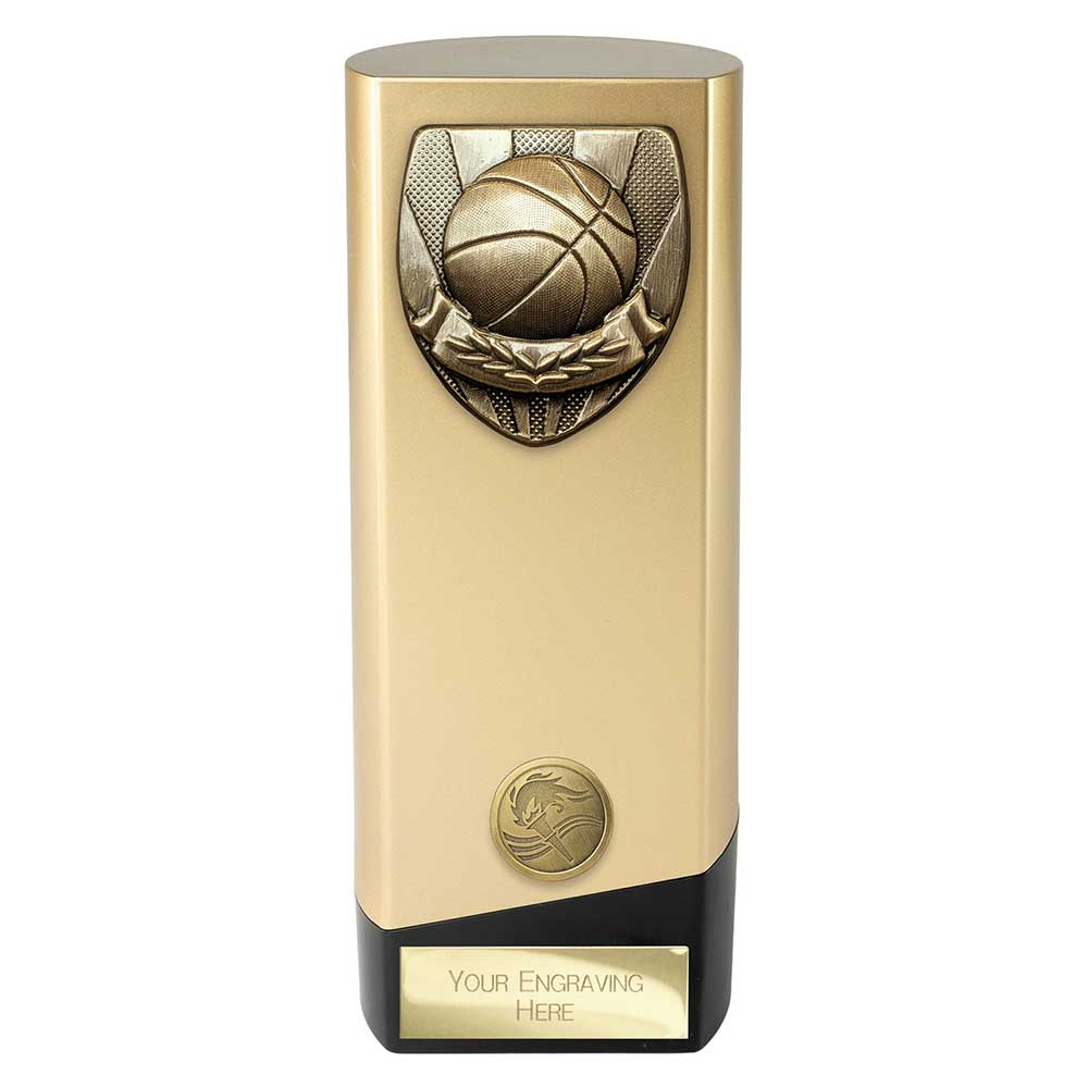 Prime Cobra Basketball Award Gold & Black