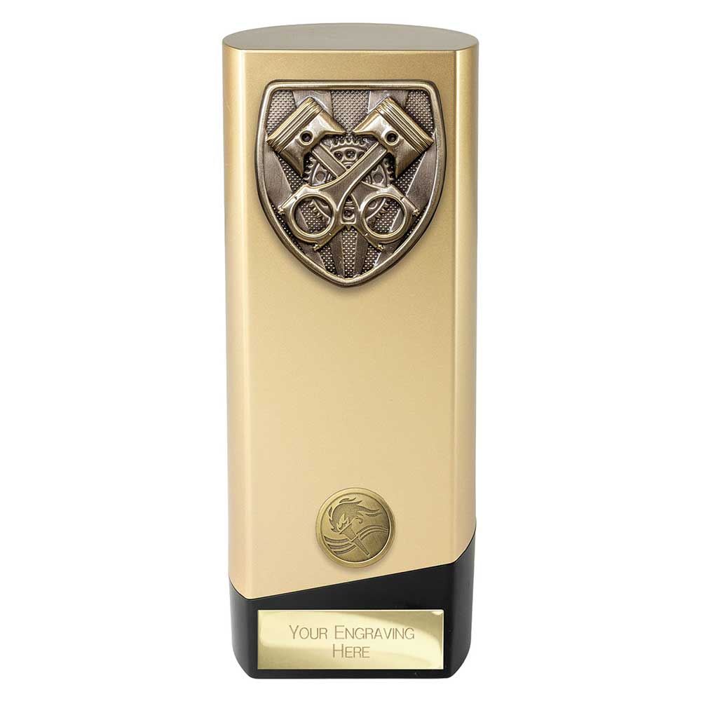 Prime Cobra Motorsport Piston Award Gold & Black