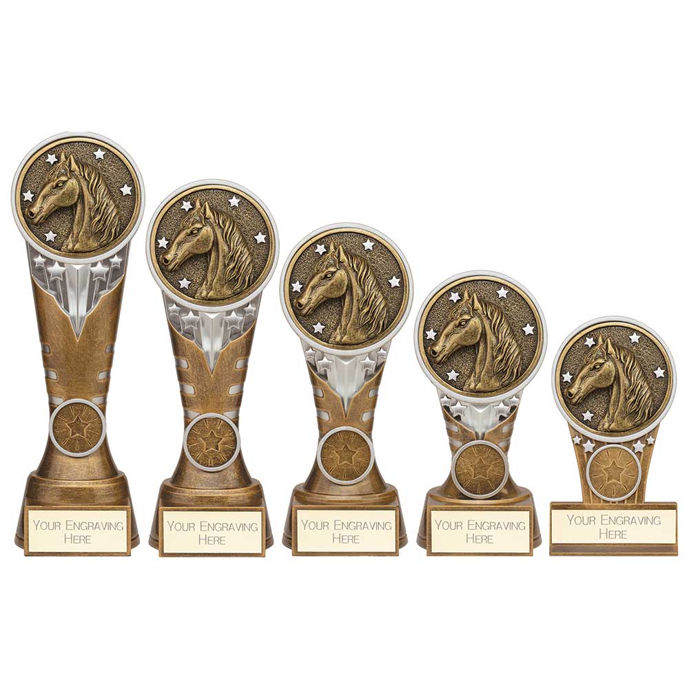 Ikon Tower Equestrian Award - Trophies - Prudhoe Rosettes