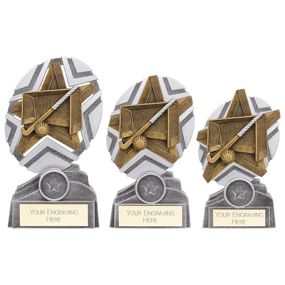 The Stars Hockey Plaque Award - Trophies - Prudhoe Rosettes