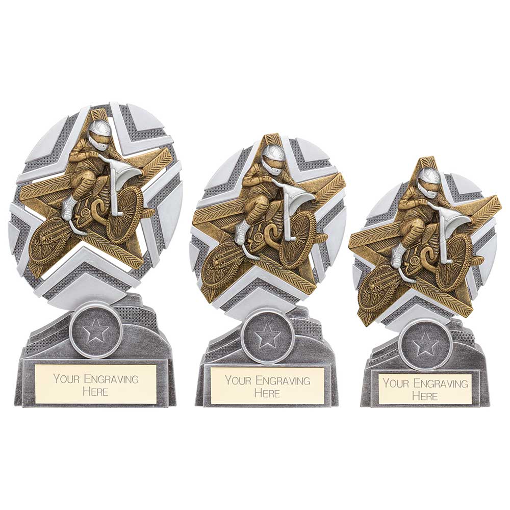The Stars Motorcross Plaque Award - Trophies - Prudhoe Rosettes