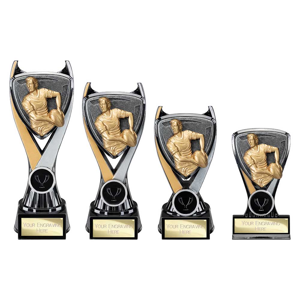 Wolverine Tower Rugby Male - Trophies - Prudhoe Rosettes