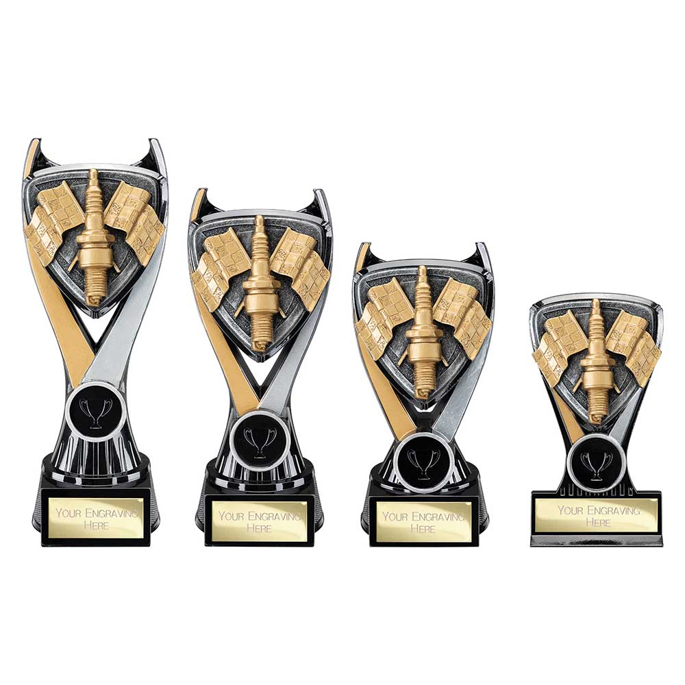 Wolverine Tower Spark Plugs - Trophies - Prudhoe Rosettes