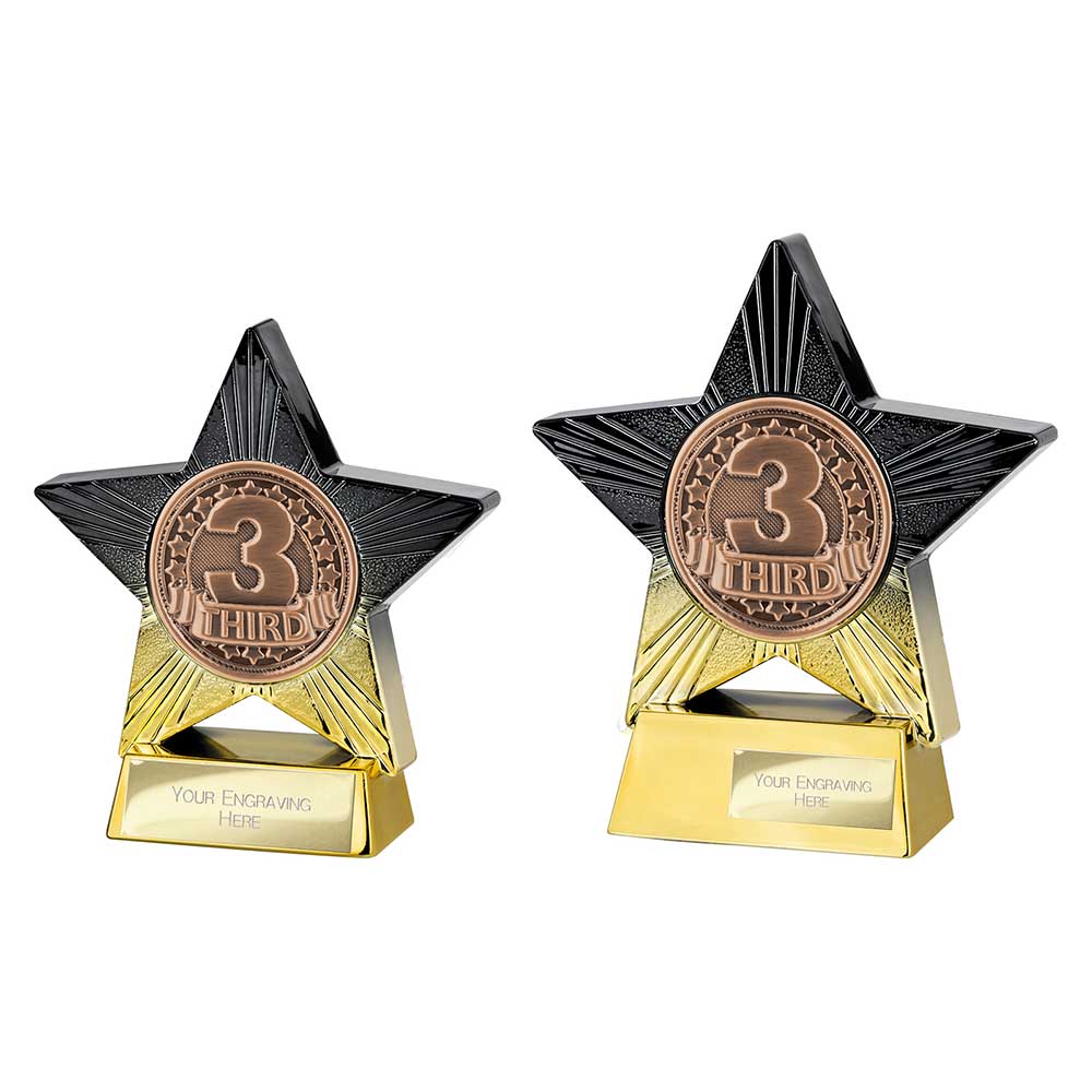 Superstar 3rd Place Award - Trophies - Prudhoe Rosettes