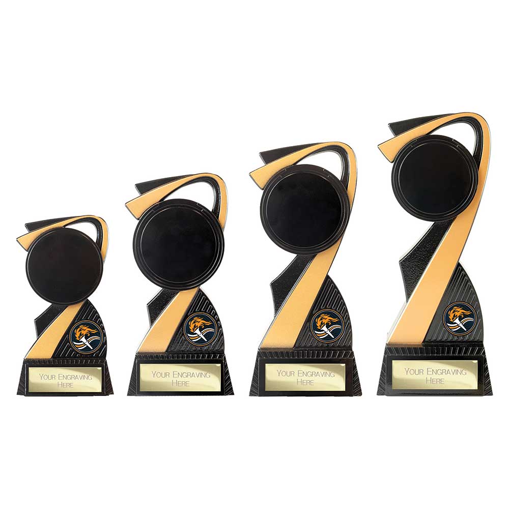 Mania Tower Award Carbon Black & Fusion Gold