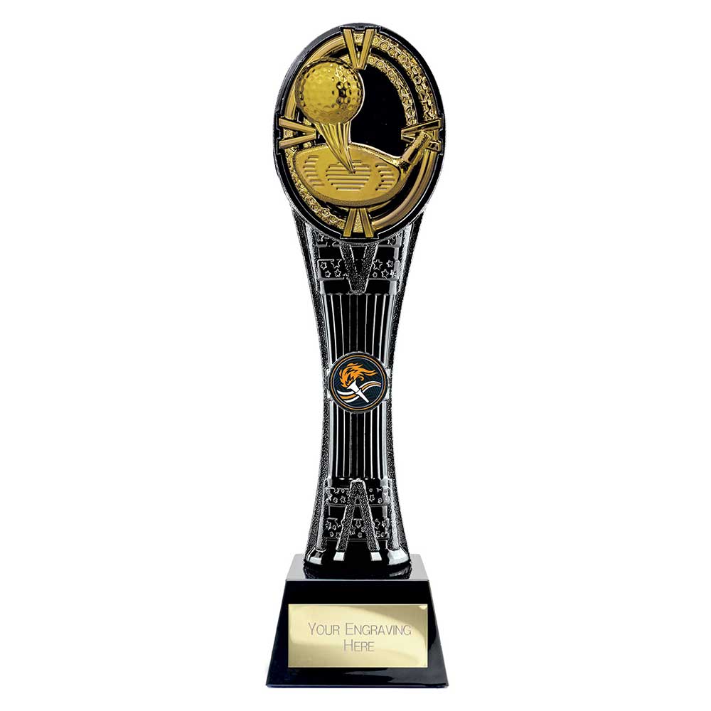 Maverick Extreme Tower Golf Award Black & Fusion Gold