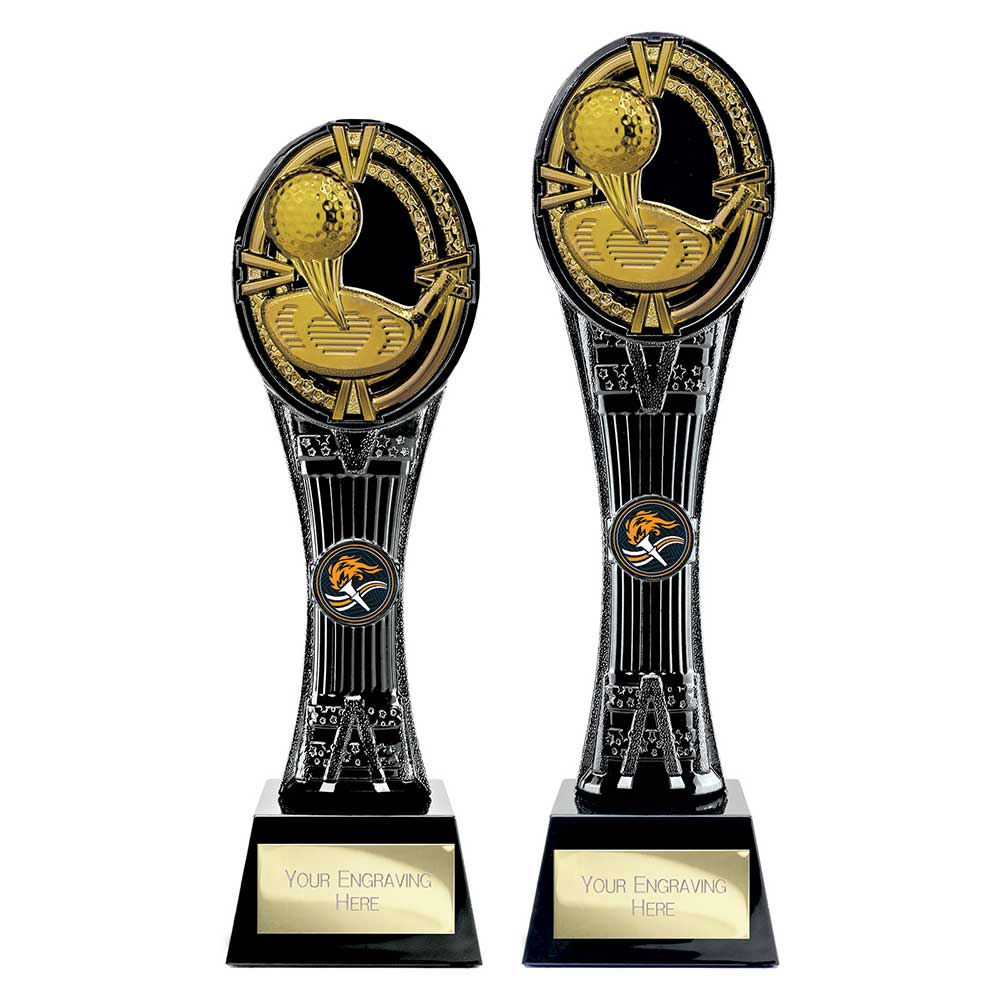 Maverick Extreme Tower Golf Award Black & Fusion Gold