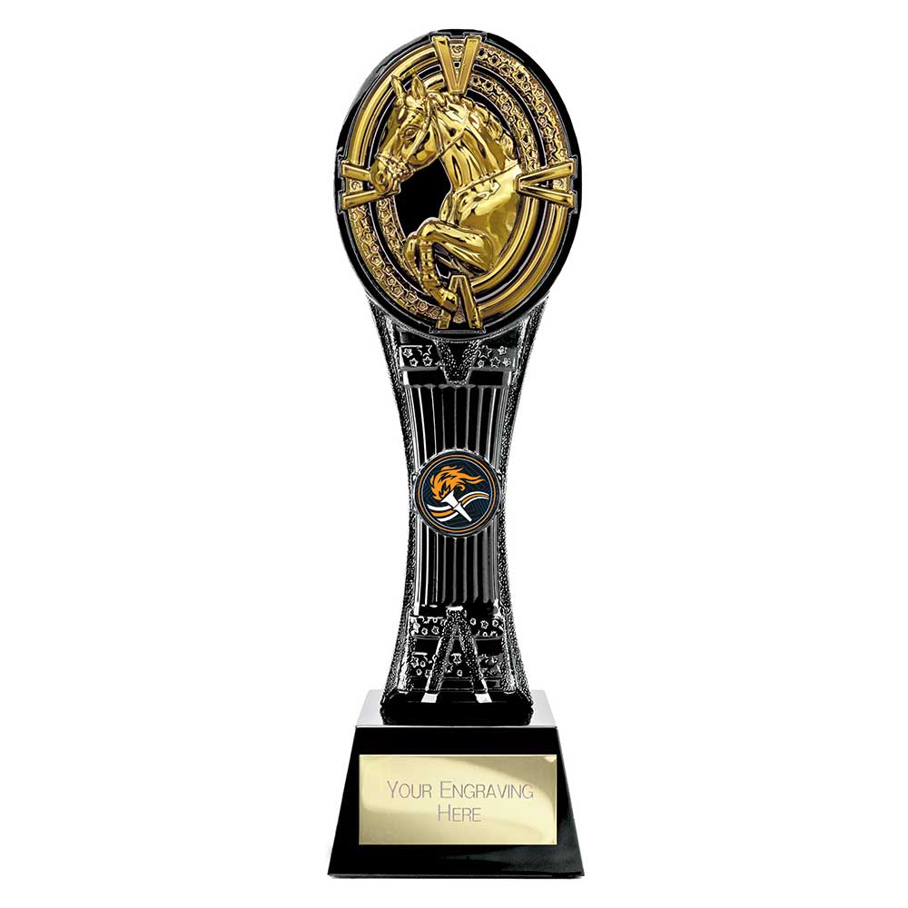 Maverick Extreme Tower Equestrian Award Black & Fusion Gold