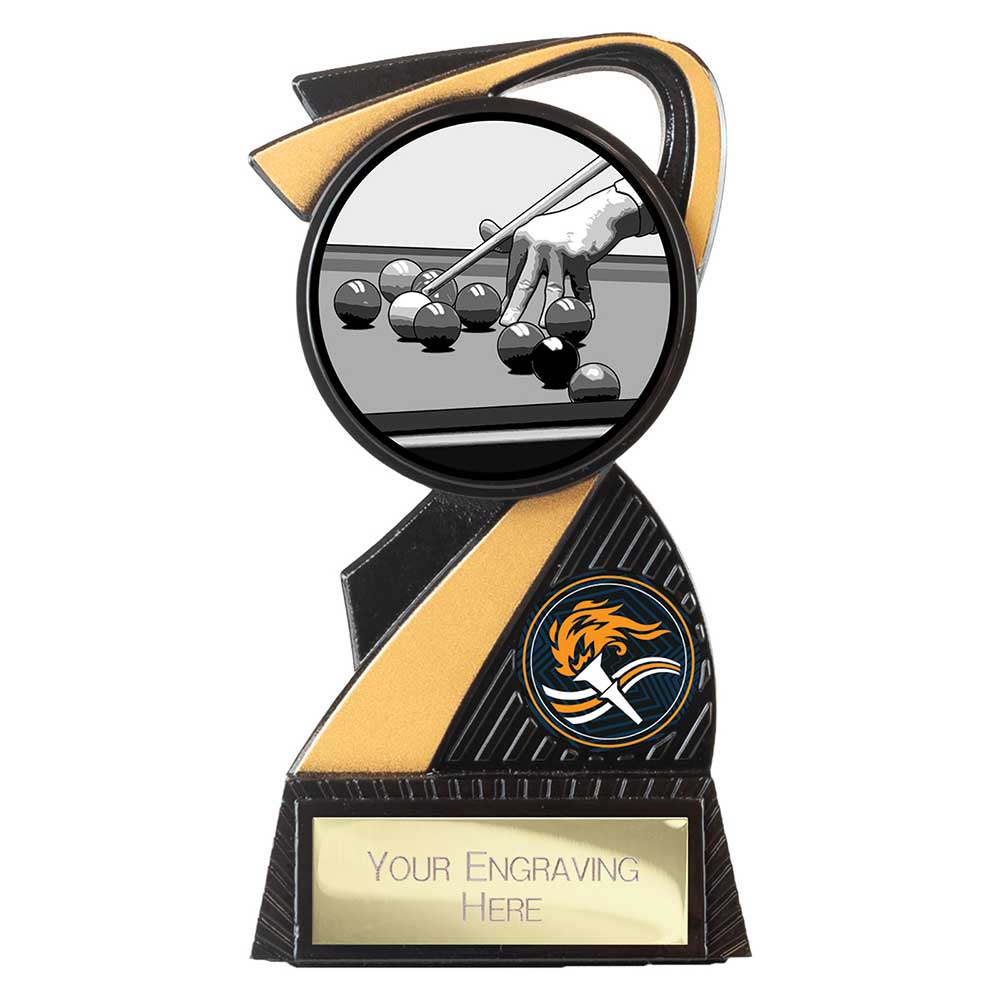 Mania Tower Pool Award Carbon Black & Gold