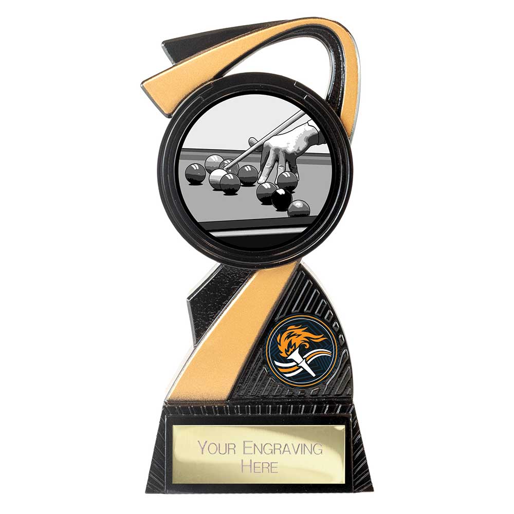 Mania Tower Pool Award Carbon Black & Gold