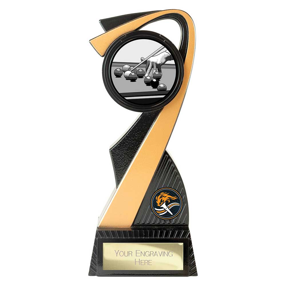 Mania Tower Pool Award Carbon Black & Gold