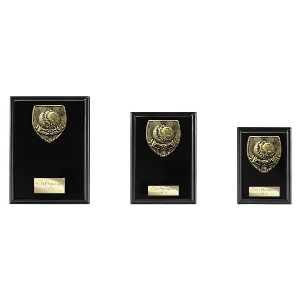Cobra Plaque Lawn Bowls Award - Trophies - Prudhoe Rosettes
