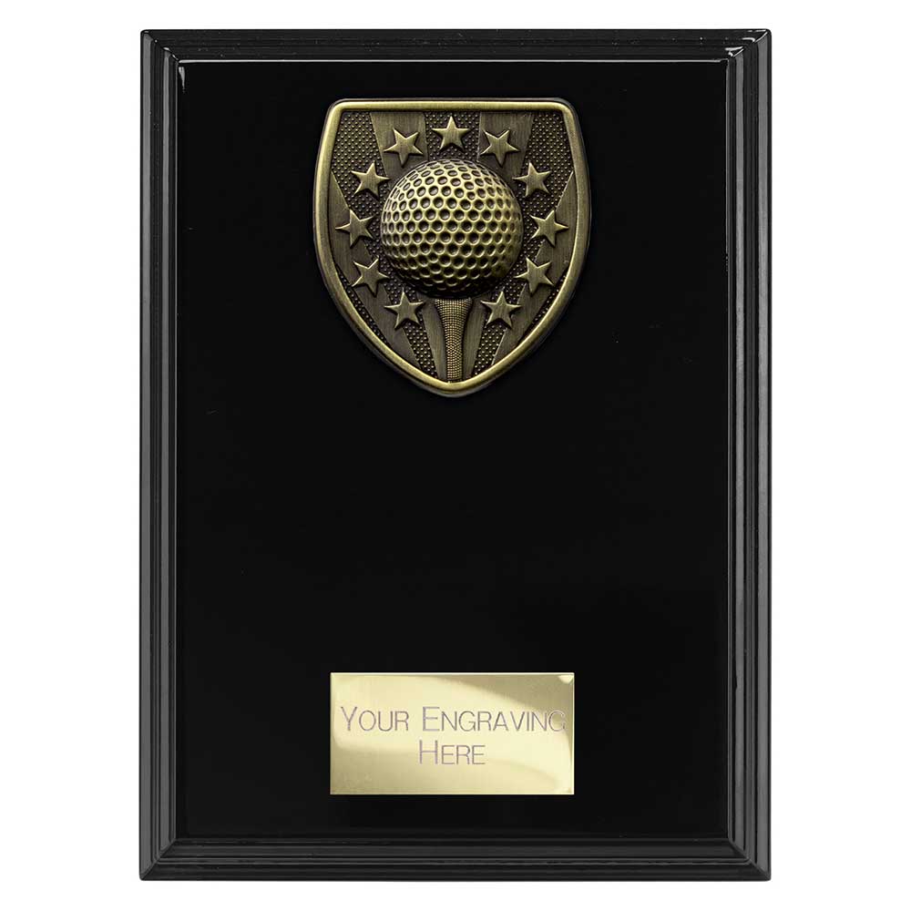 Cobra Plaque Golf Award