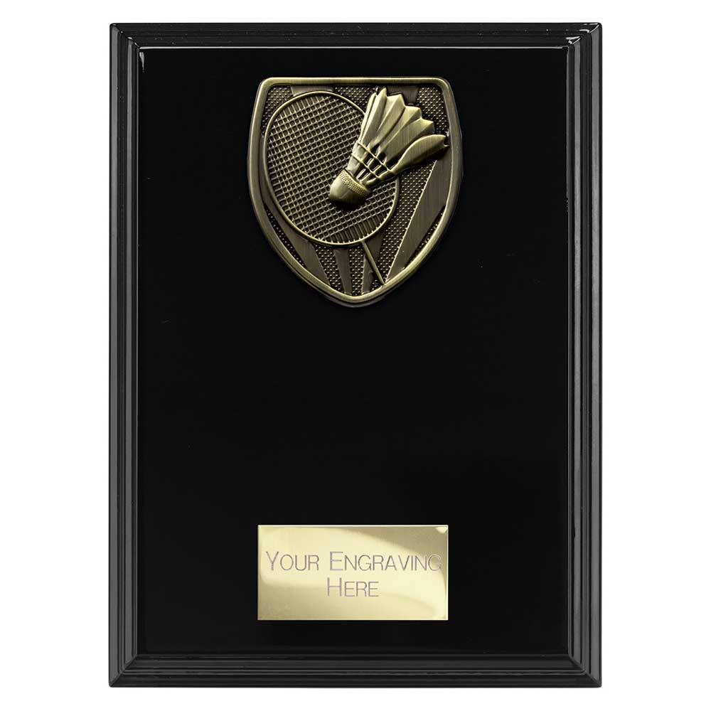 Cobra Plaque Badminton Award
