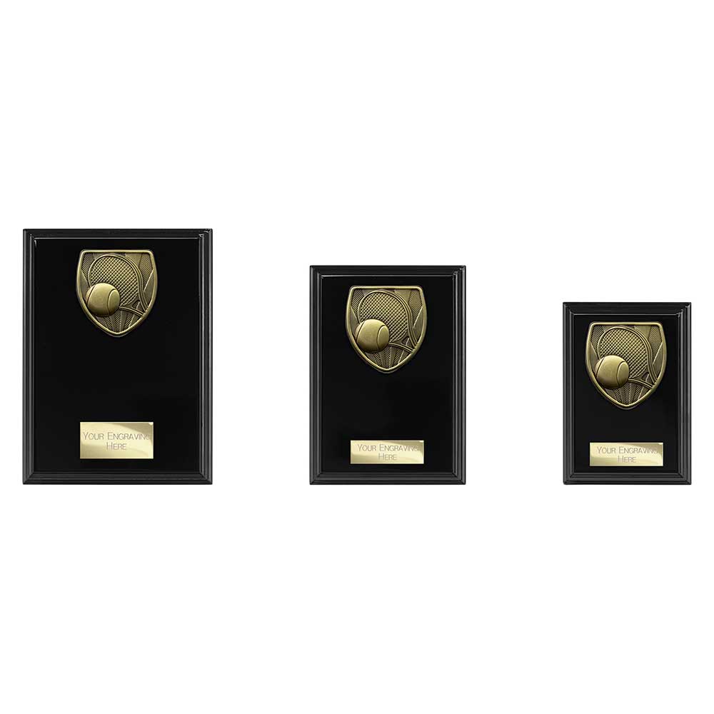 Cobra Plaque Tennis Award - Trophies - Prudhoe Rosettes