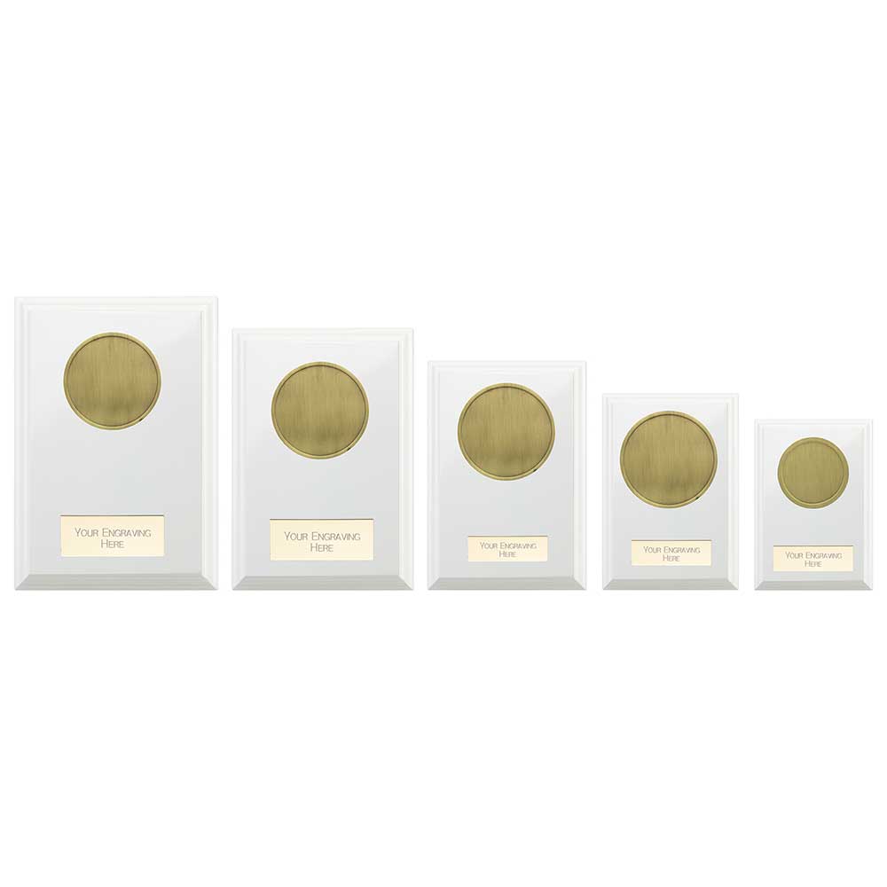 Reward Matrix Plaque Arctic White - Trophies - Prudhoe Rosettes